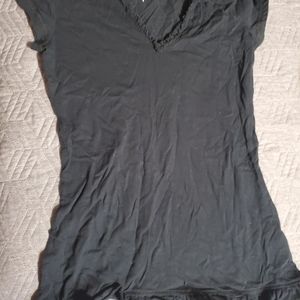 SO Fitted Short Sleeve T V Neck